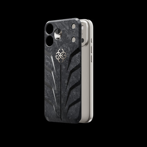 iPhone Case / RSC17 - Magnetic Shield Carbon - Titanium Grey